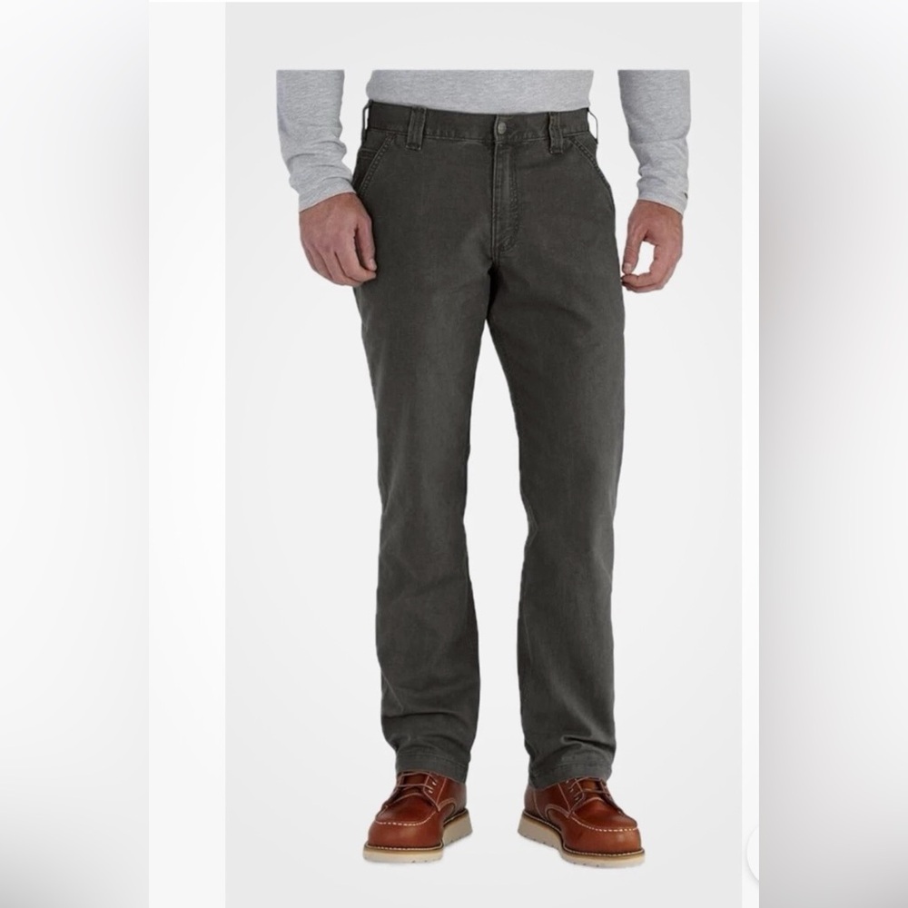 Carhartt Work Pants Men’s Size 40x30 Canvas Rugged Flex Relaxed Fit BN2291-M NEW
